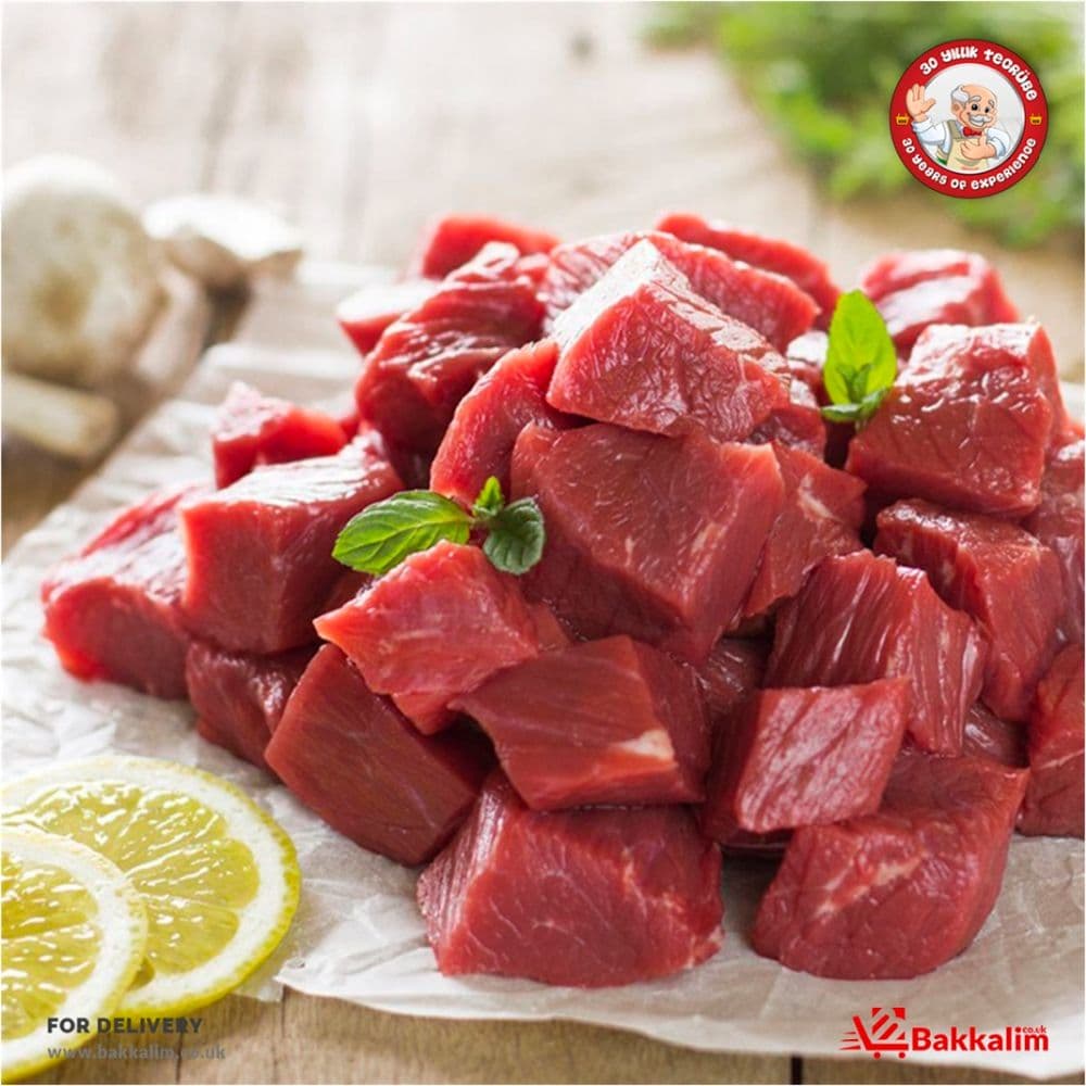 Halal 500g Beef Cubed