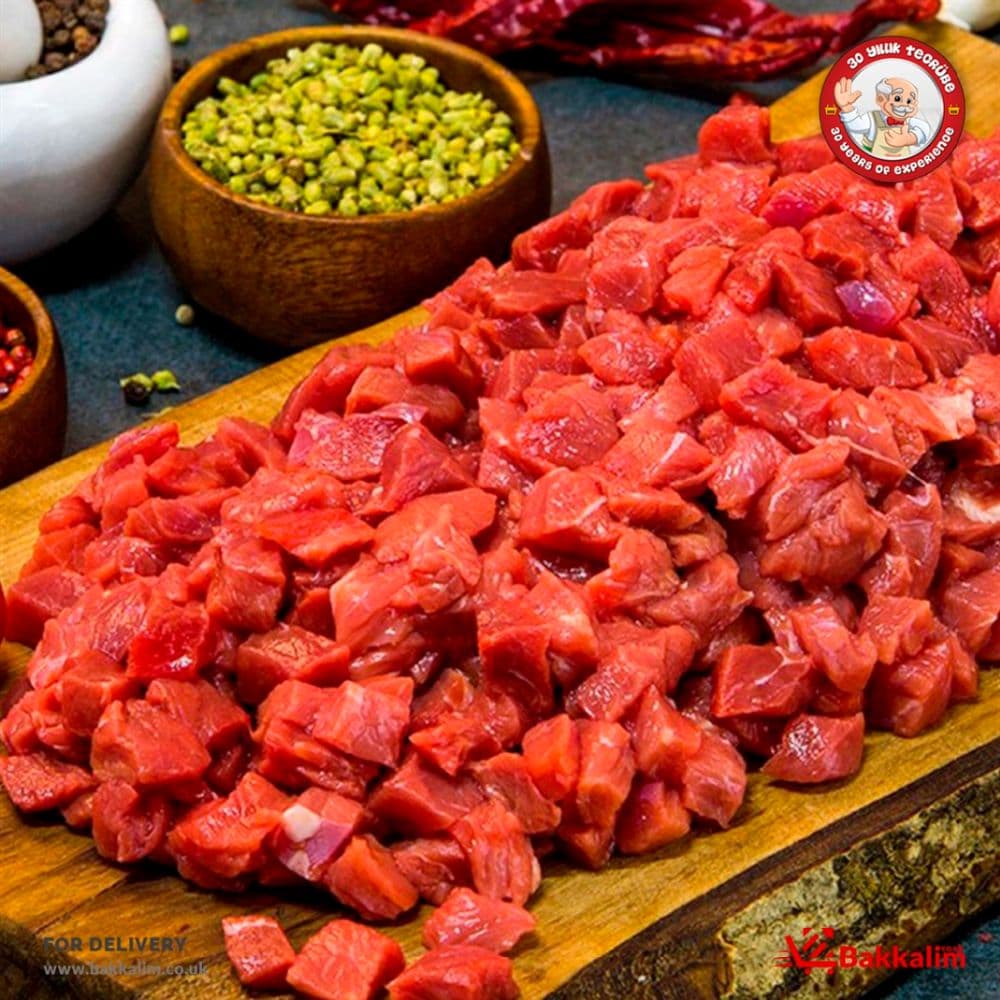 Halal 500g Lamb Cubed No Fat