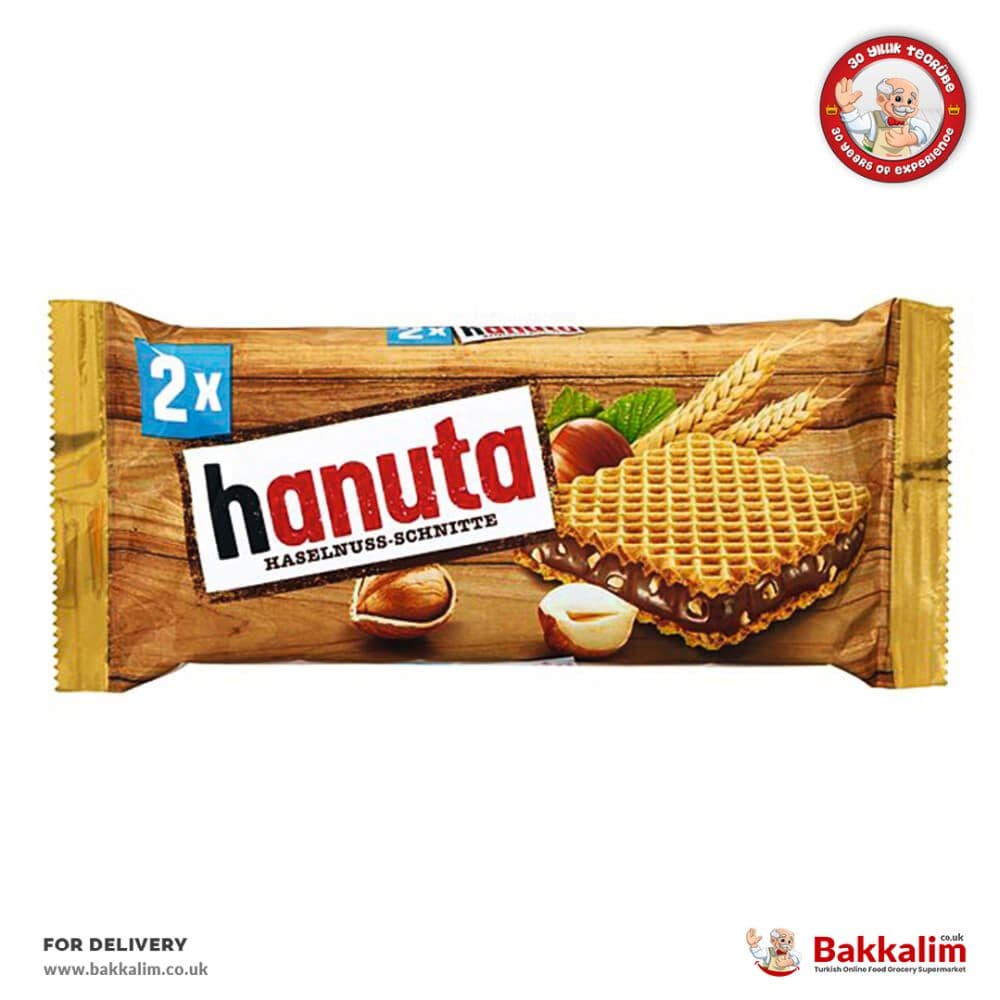 Hanuta 44g 2x Chocolate Wafer With Hazelnuts