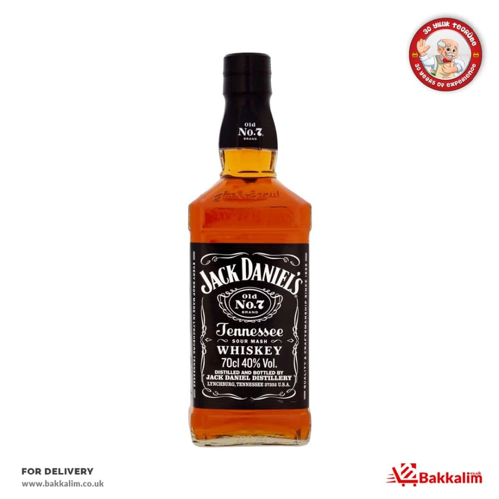 Jack Daniels 70cl Tennessee Whiskey Bottle