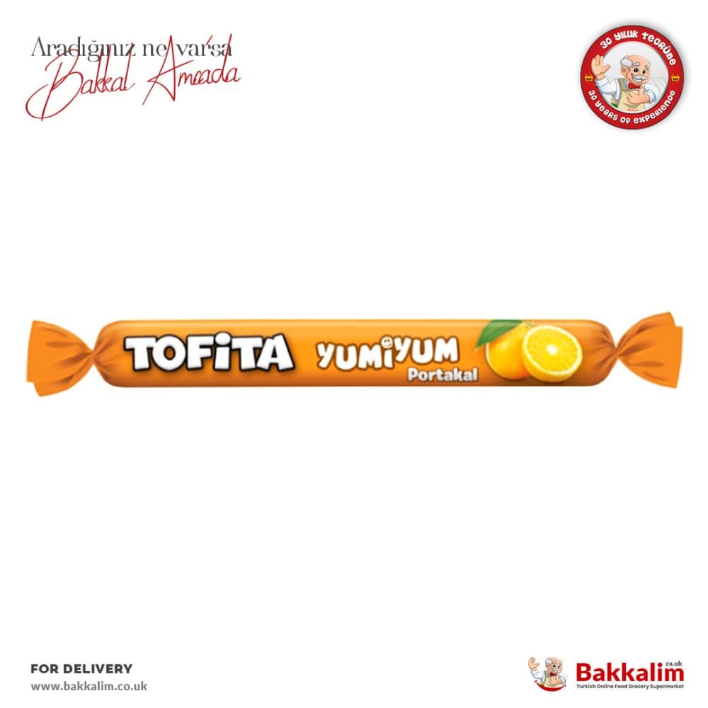 Kent Tofita 7g Orange Fruit Juice Toffe Candy