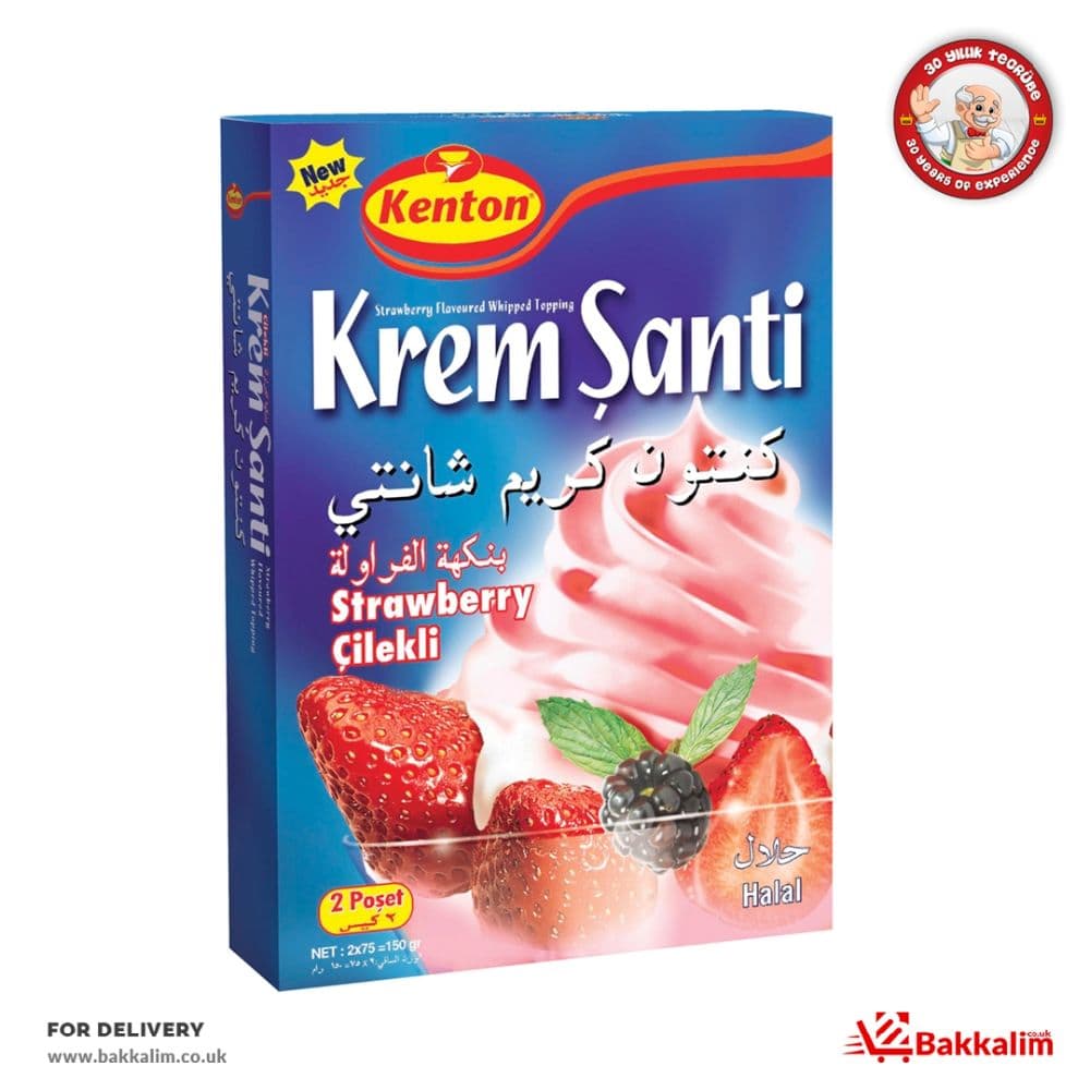 Kenton 150gr Strawberry Whipped Cream