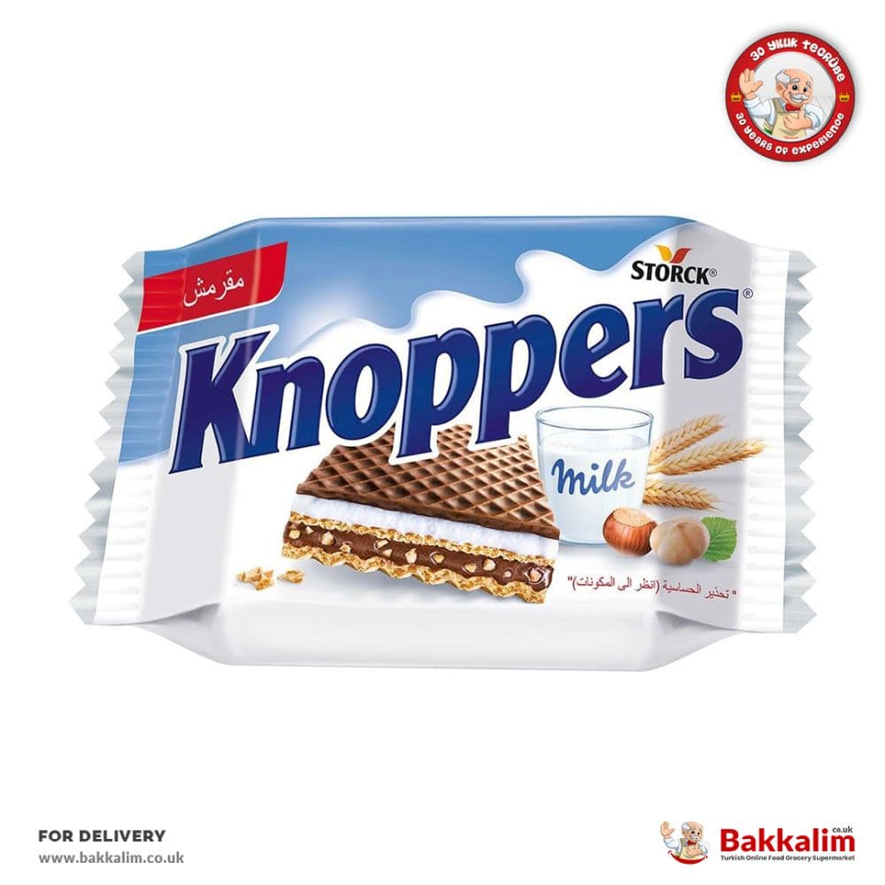 Knoppers 75gr In 3 Packs Wafers With Chocolate And Milk