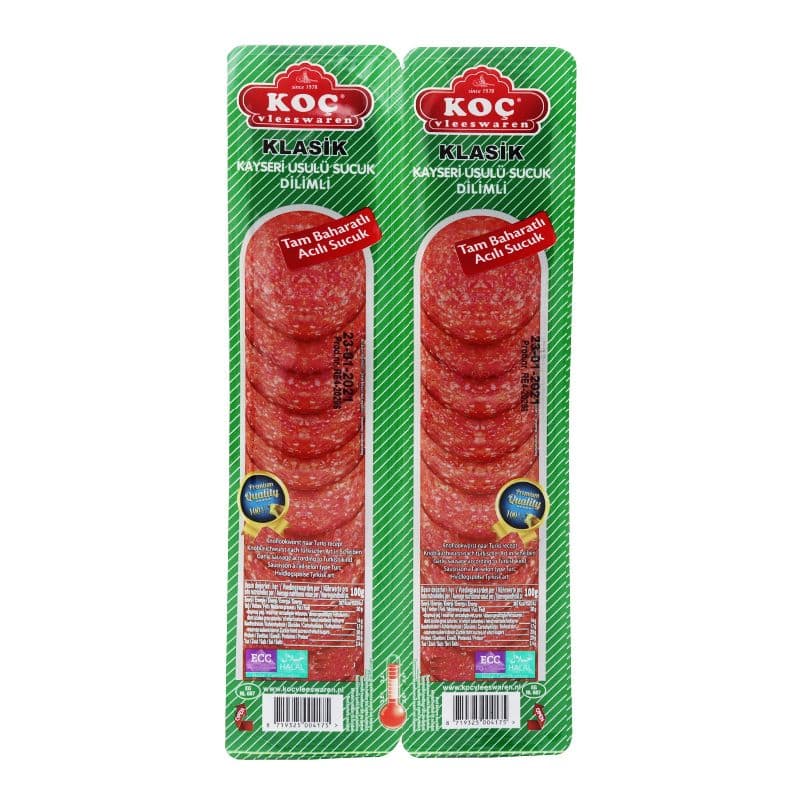 Koc Sliced Turkish Sucuk 200g