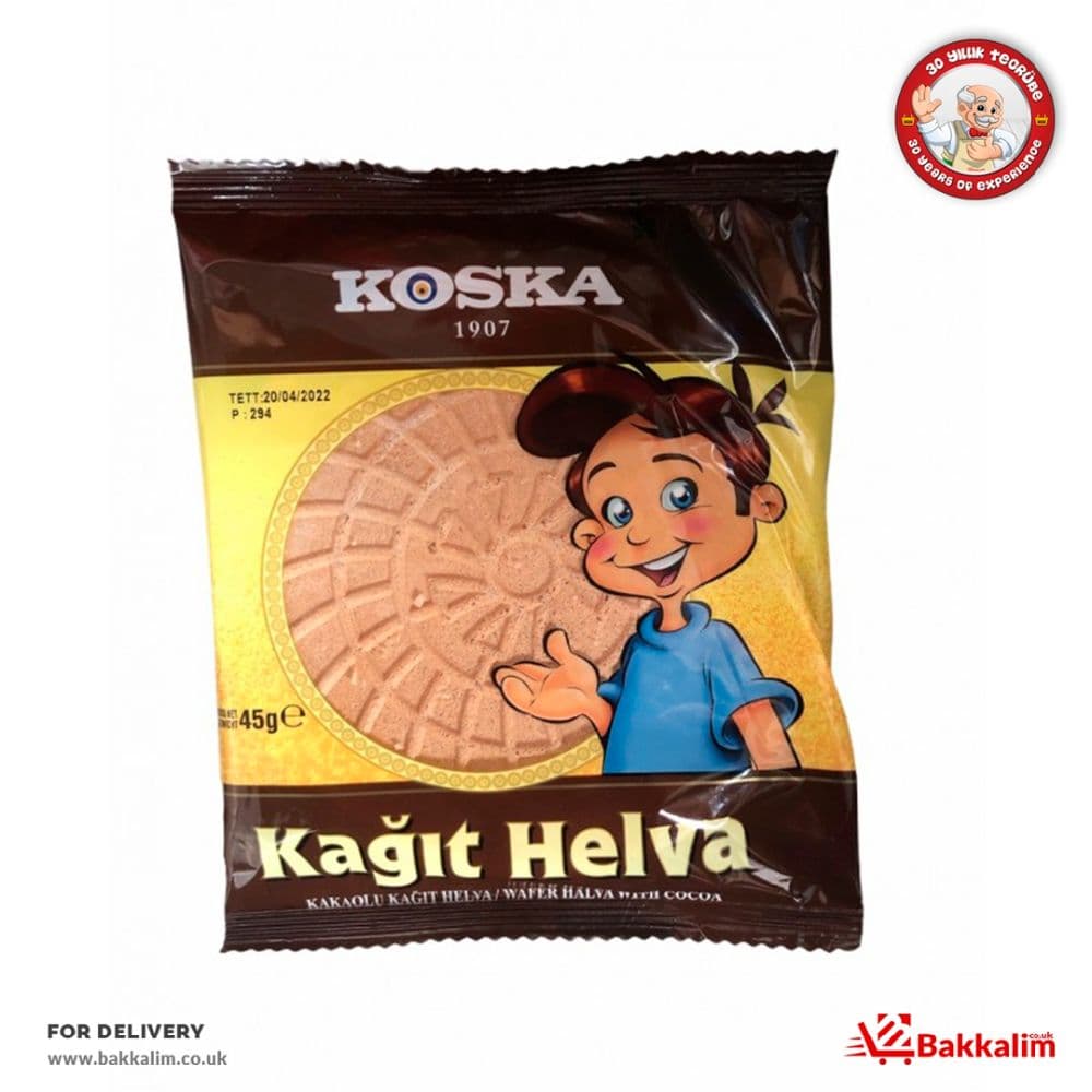 Koska 45gr Wafer Halva With Cocoa