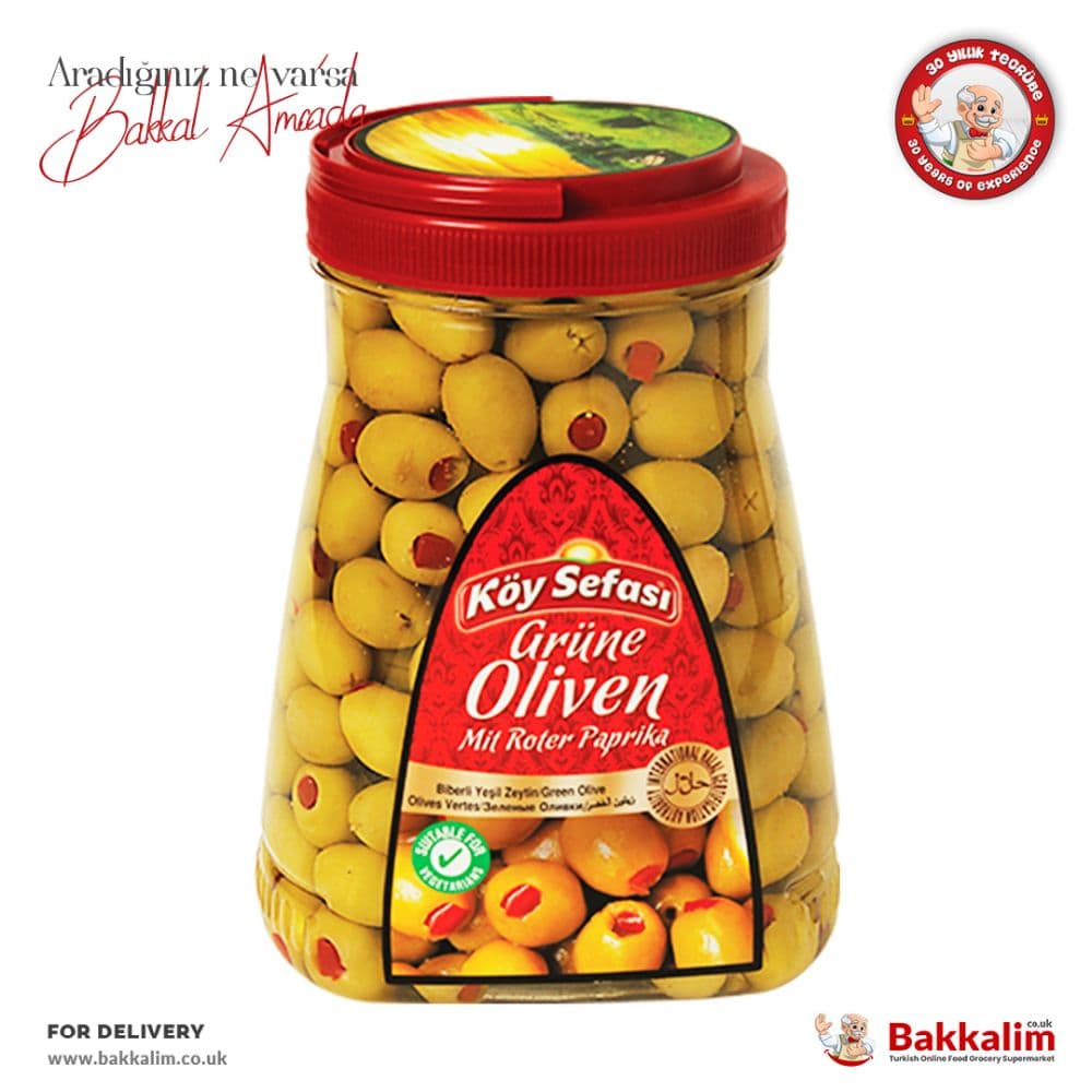 Koy Sefasi 1260gr Stuffed Red Pepper With Green Olives