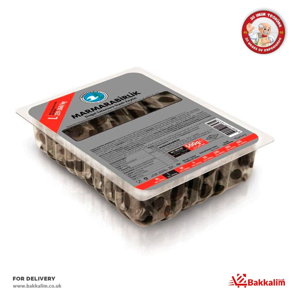 Marmarabirlik L 500gr Gemlik Hiper Black Olives