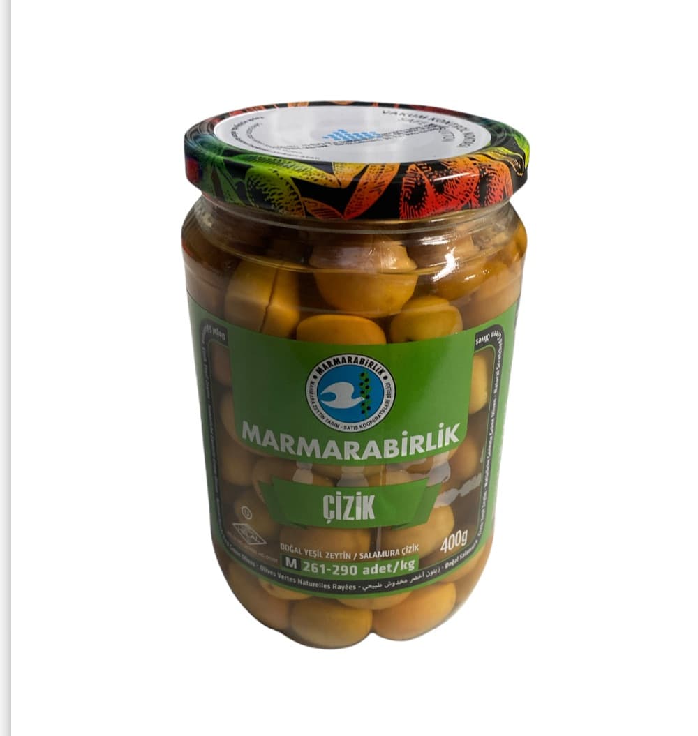 Marmarabirlik M Scratched Green Olive 400g