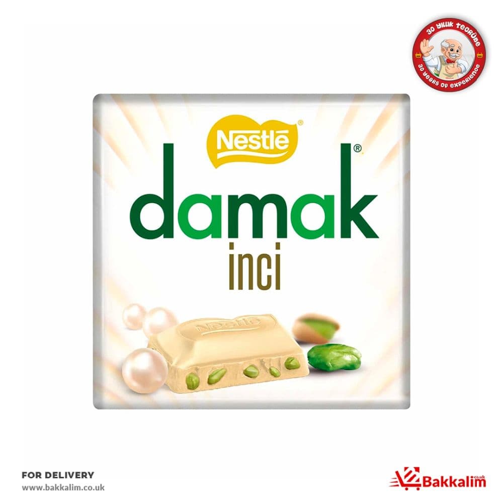 Nestle 60gr Damak Inci White Chocolate Wist Pistachio