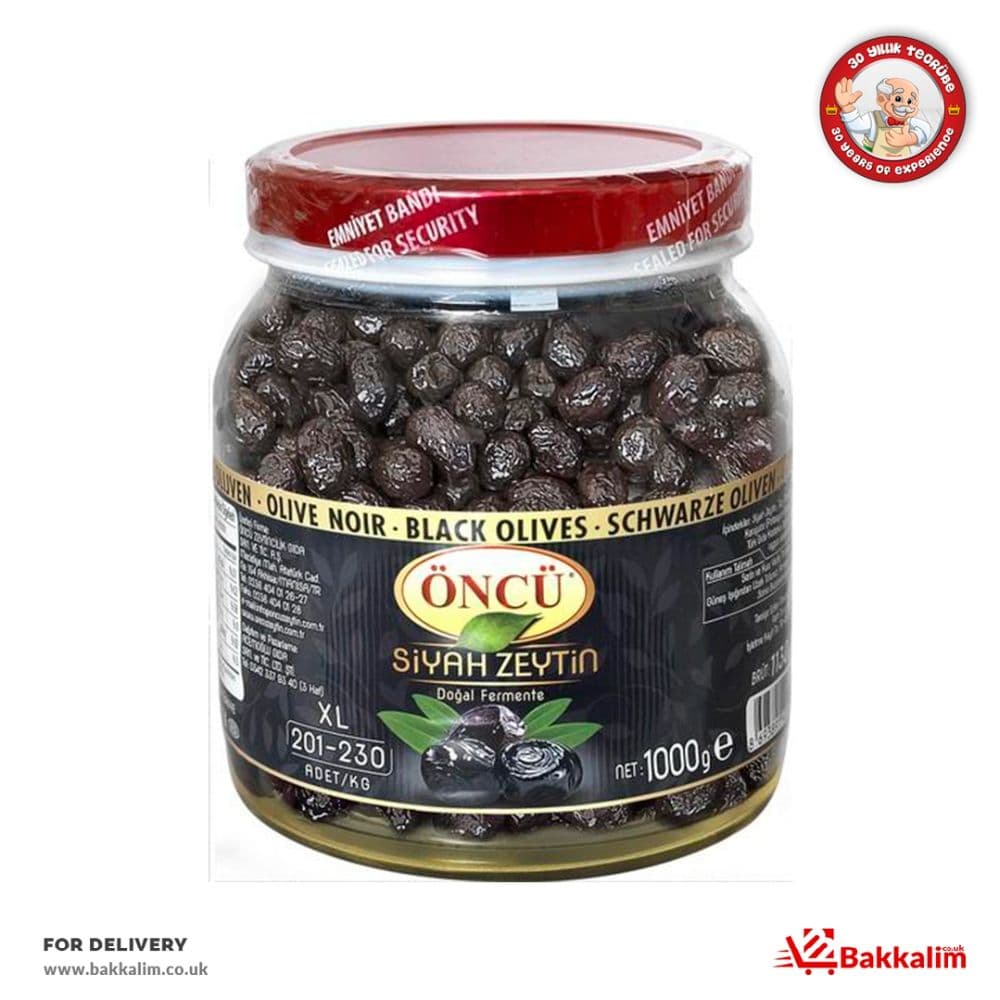 Oncu 1000gr XL Black Olives