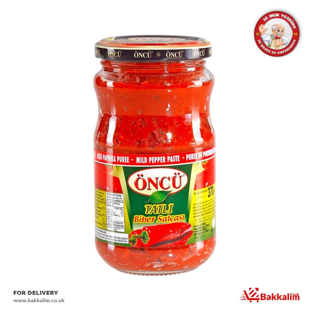 Oncu 370gr Mild Pepper Paste