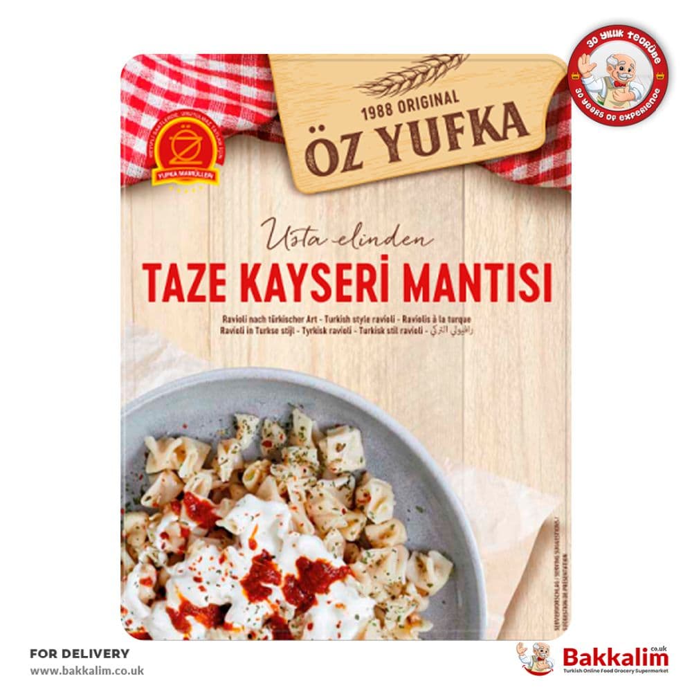 Oz Yufka 500gr Fresh Kayseri Style Ravioli