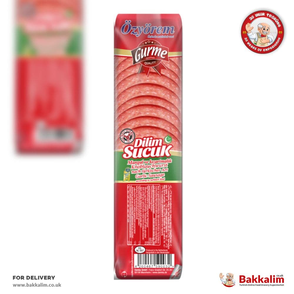 Ozyorem 200gr Gurme Sliced Sucuk