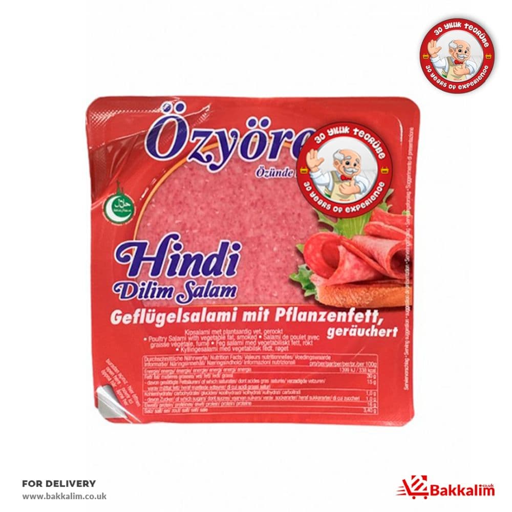 Ozyorem 200gr Turkey Smoked Sliced Salami