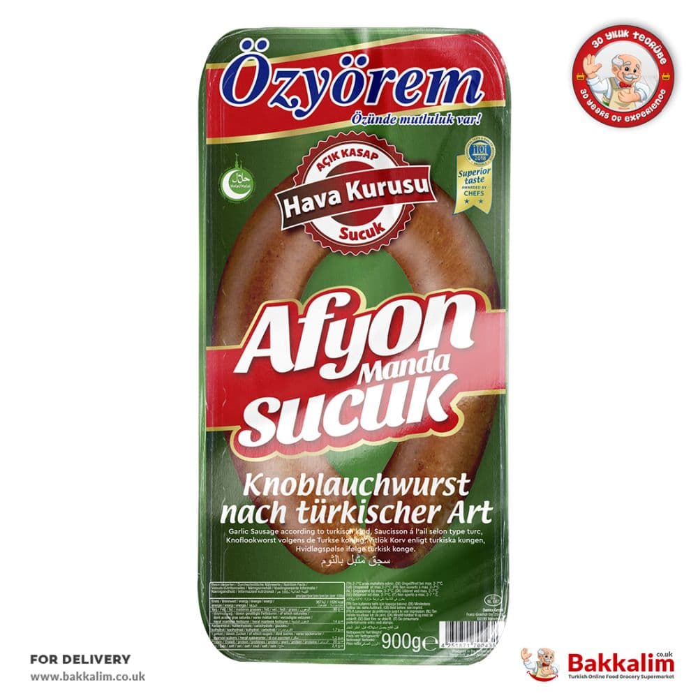 Ozyorem 900gr Turkish Style Kangal Sucuk