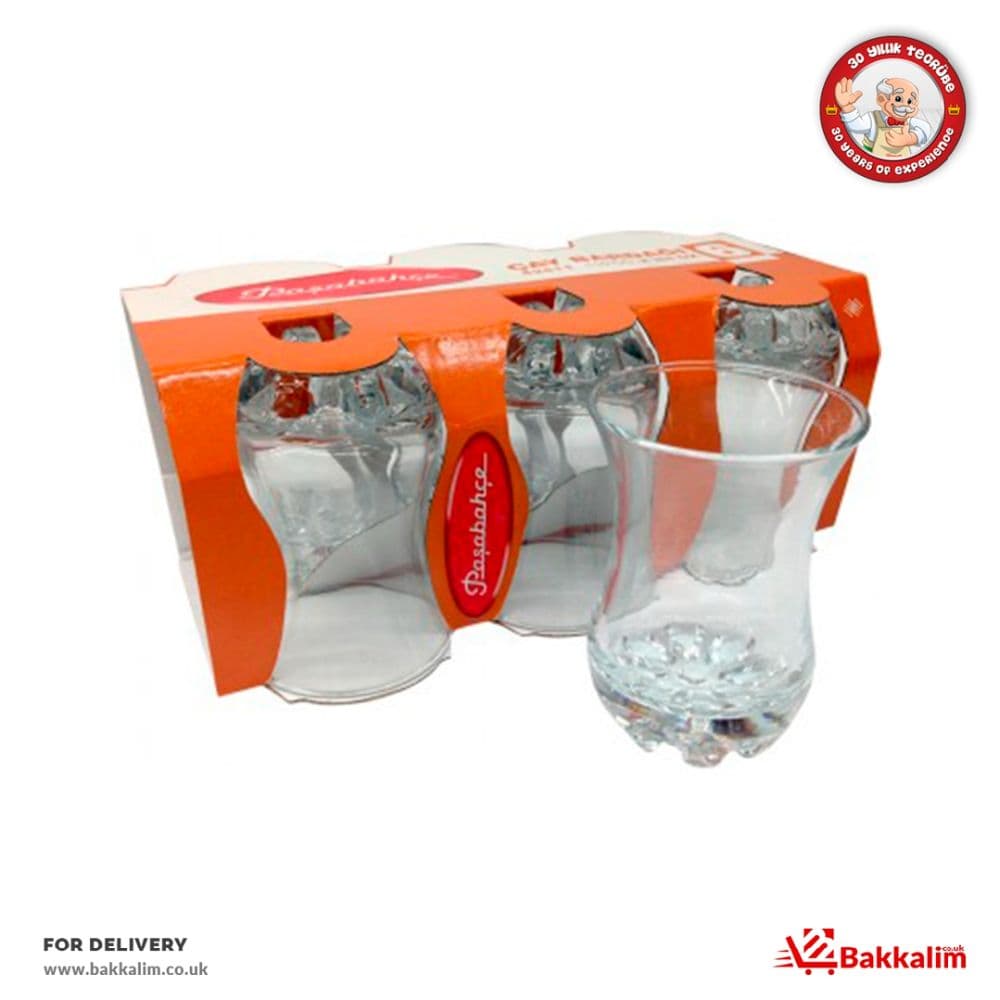 Pasabahce 6 Pcs Turkish Tea Glasses