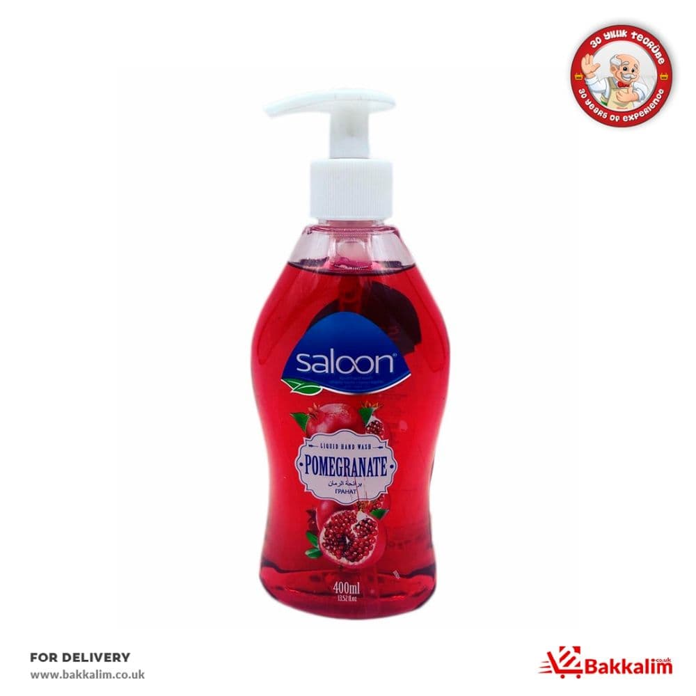 Saloon 400ml Pomegranate Liquid Hand Soap
