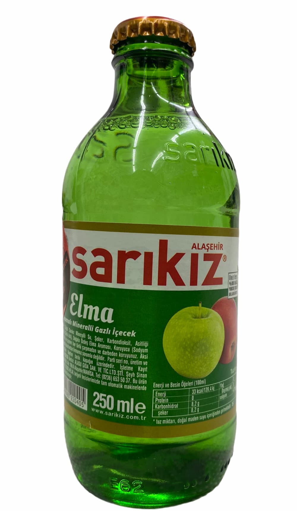 Sarikiz Apple Flavored Spring Water 200ml