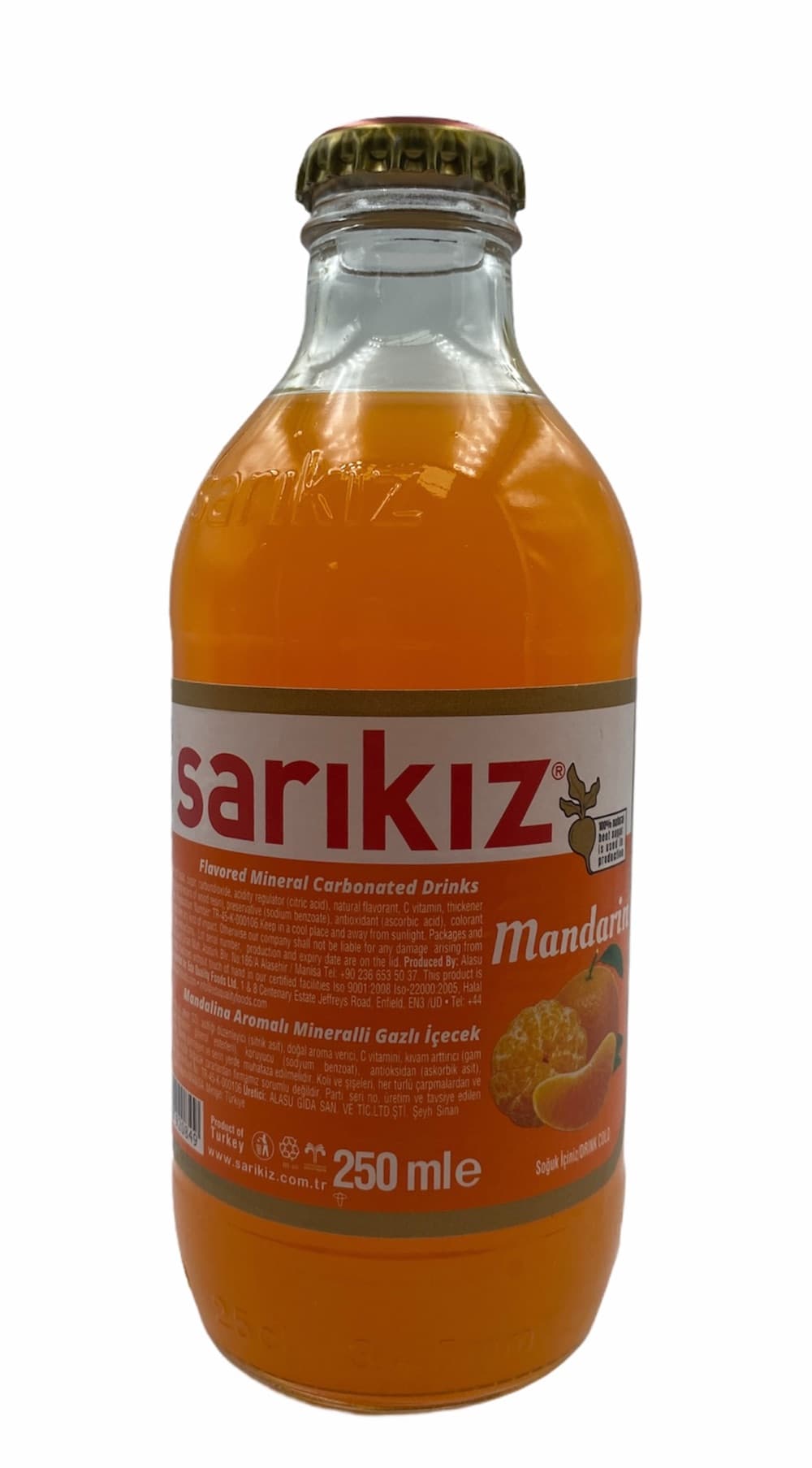 Sarikiz Manderiene Flavored Spring Water 200ml