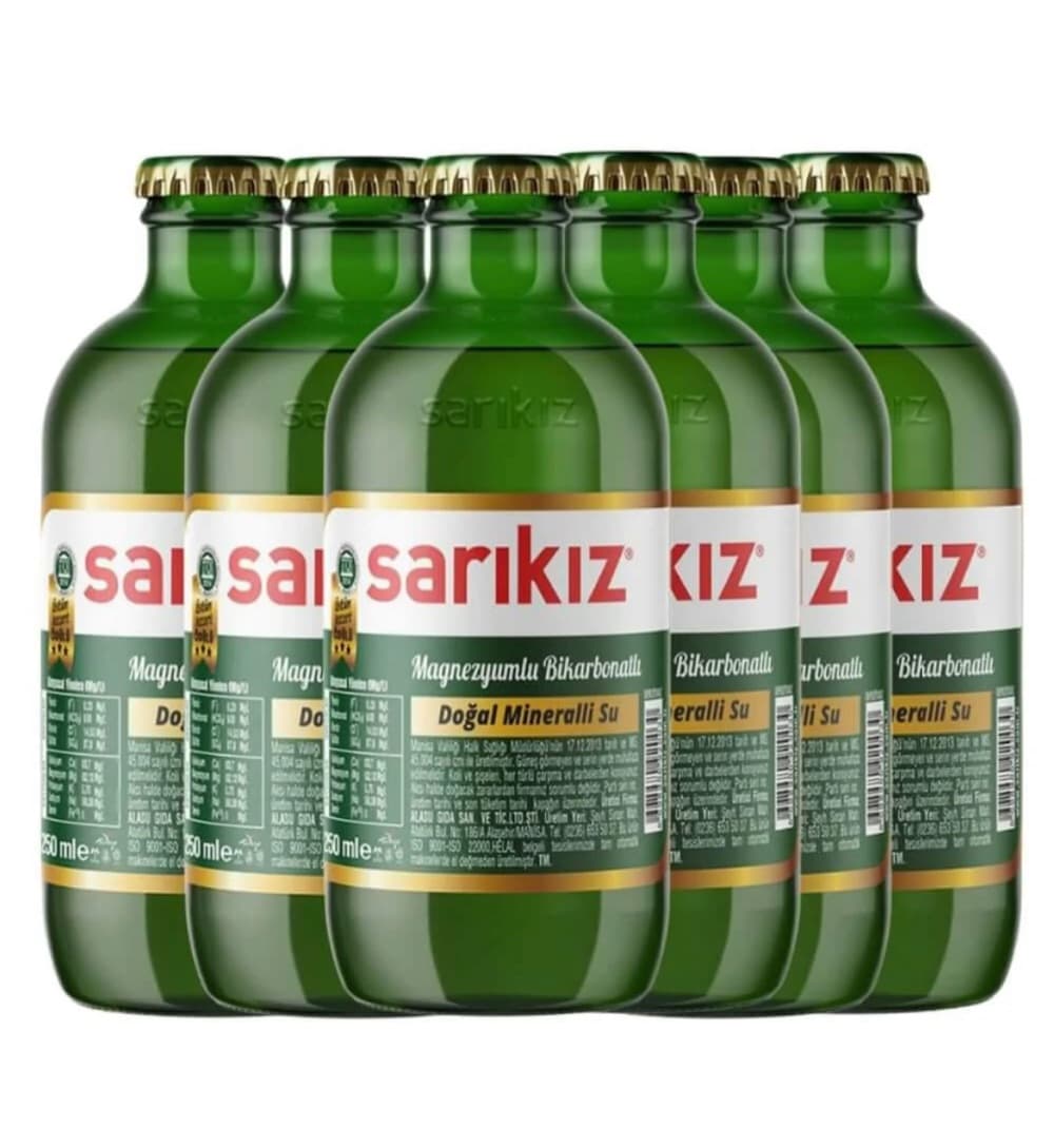 Sarikiz Sparkling Natural Water 250ml