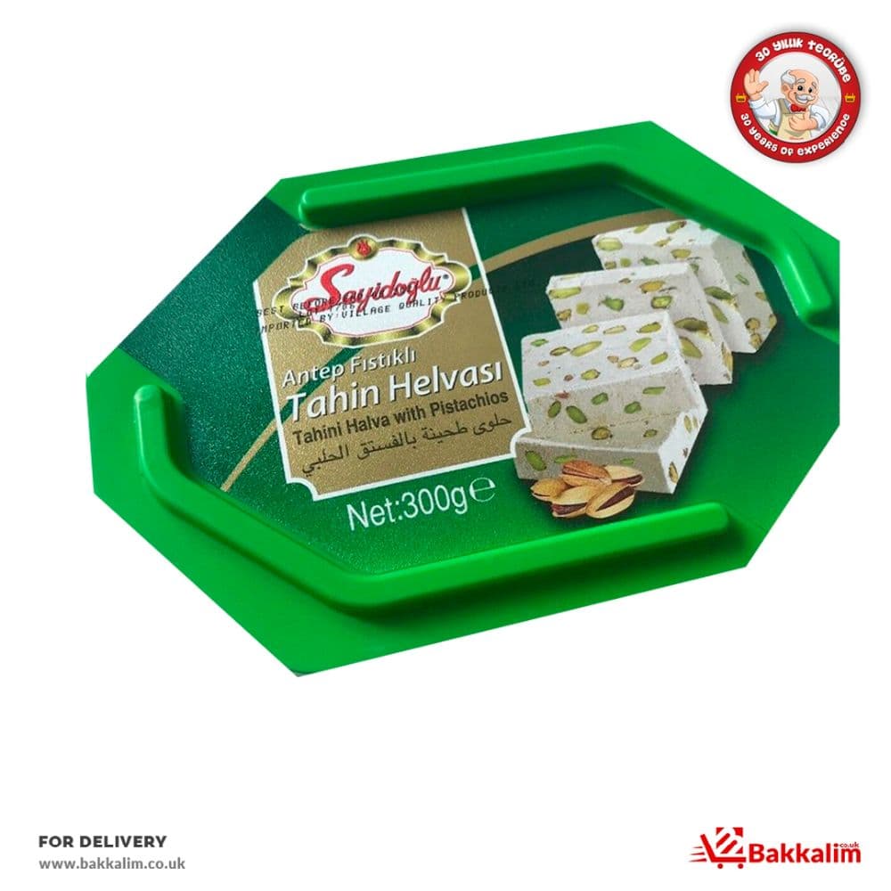 Seyidoglu 300gr Tahini Halva With Pistachio