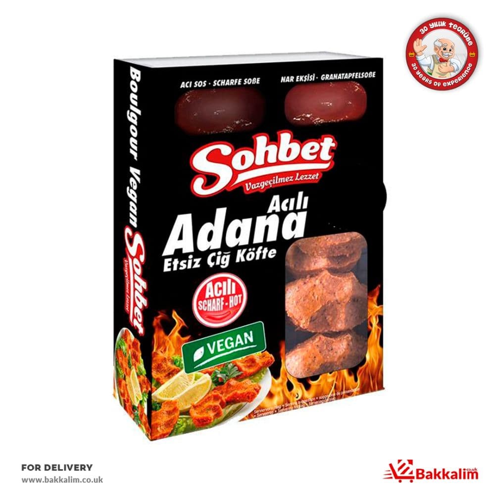 Sohbet 340gr Hot Veganer Bulgur Snack Vegan