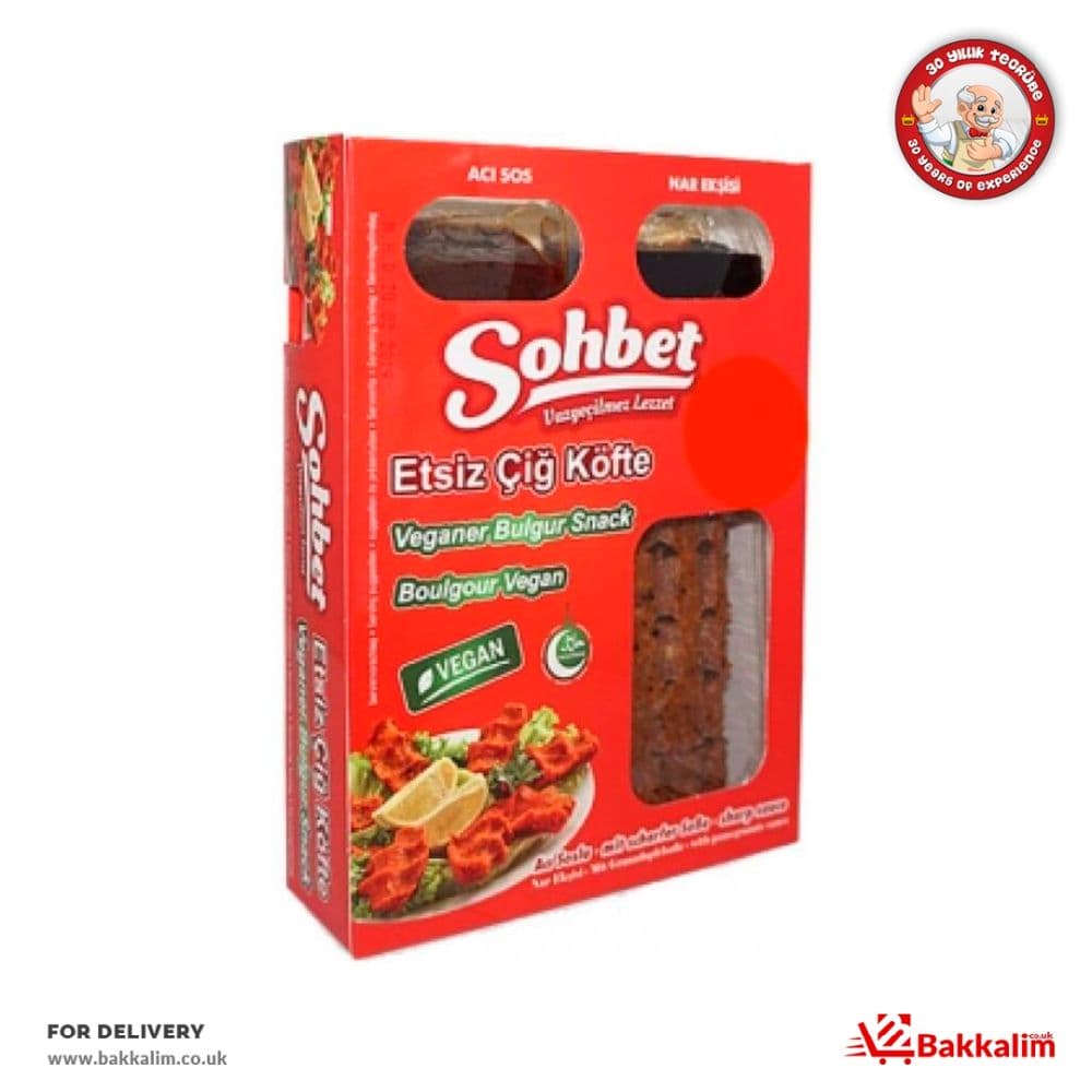 Sohbet 340gr Veganer Bulgur Snack Vegan