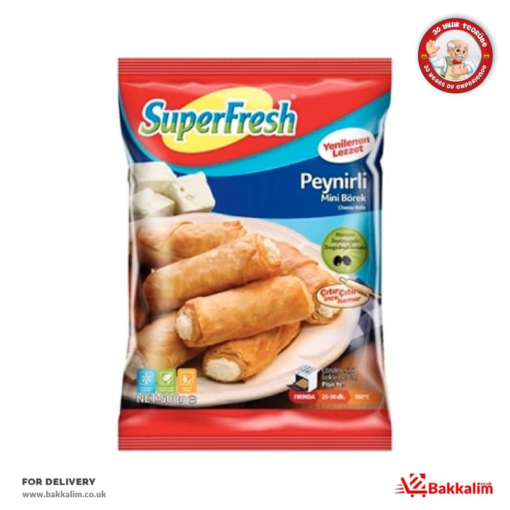 Superfresh 500gr Mini Rolls With Cheese