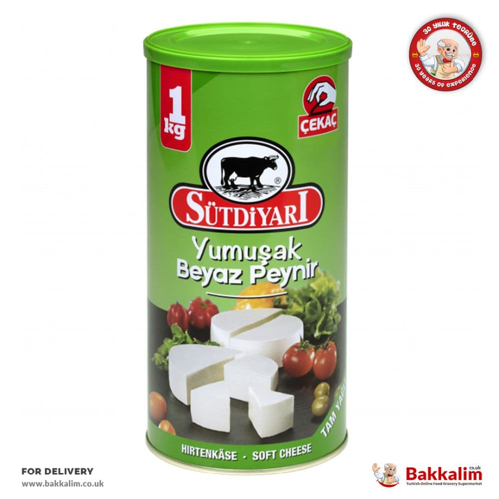 Sutdiyari 1000gr Soft White Feta Cheese 55 Fat
