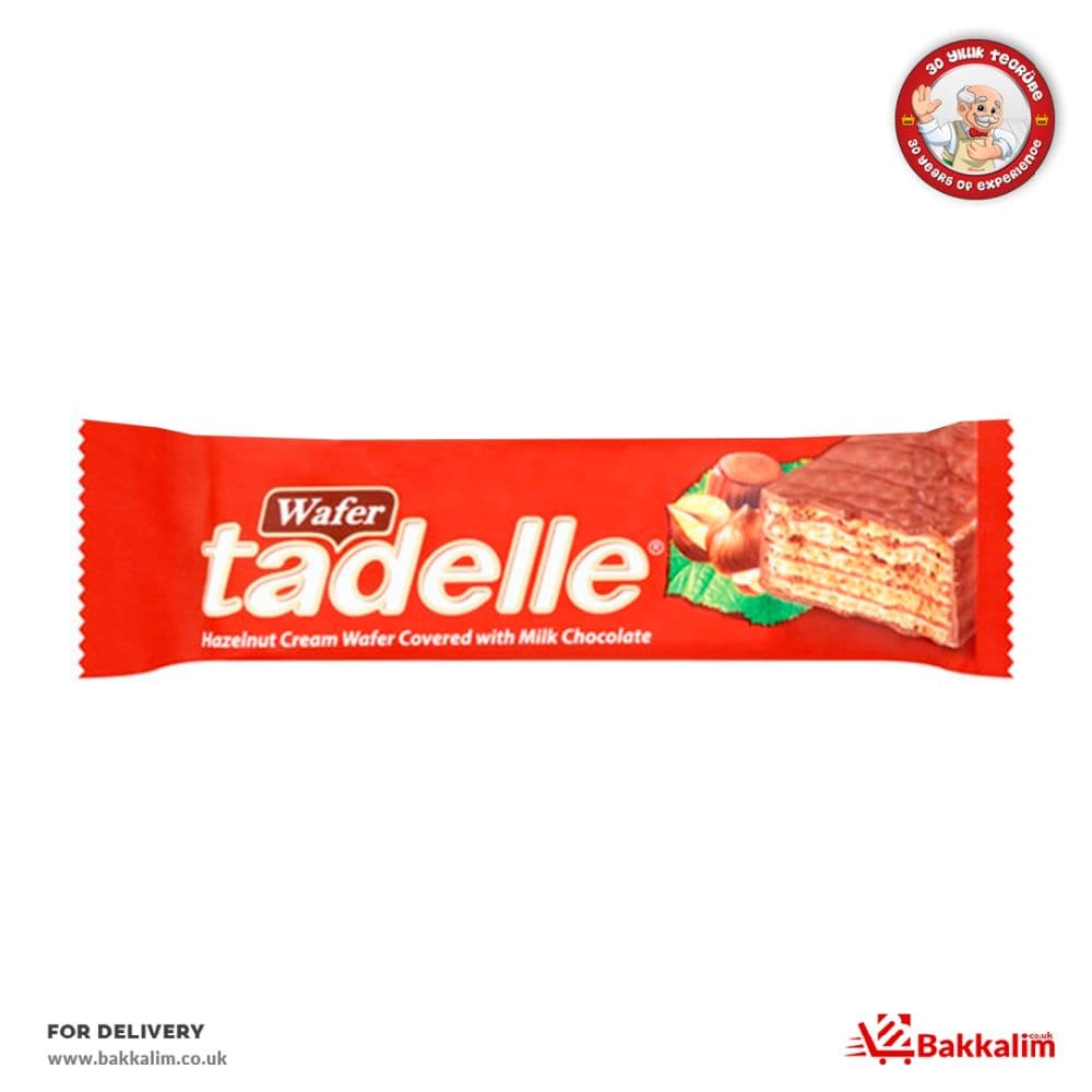 Tadelle 35gr Hazelnut Flavoured Chocolate Wafer