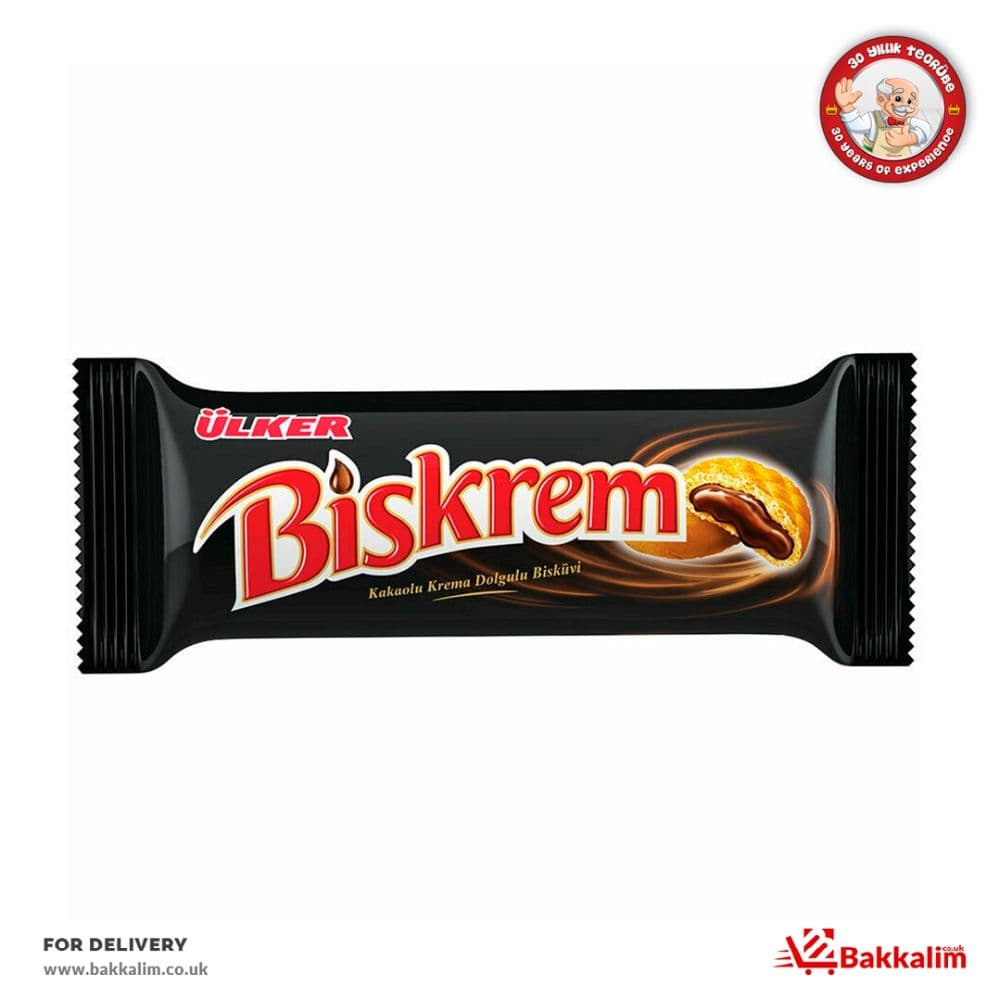Ulker 100gr Biskrem Bisciuts With Cocoa Cream Filling