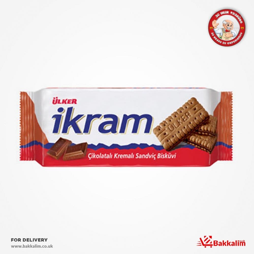Ulker 84gr Ikram Chocolate Cream Biscuit
