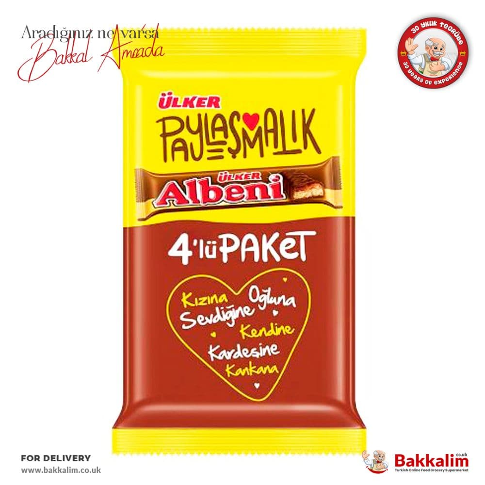 Ulker 160g Albeni Pack In 4 Pcs