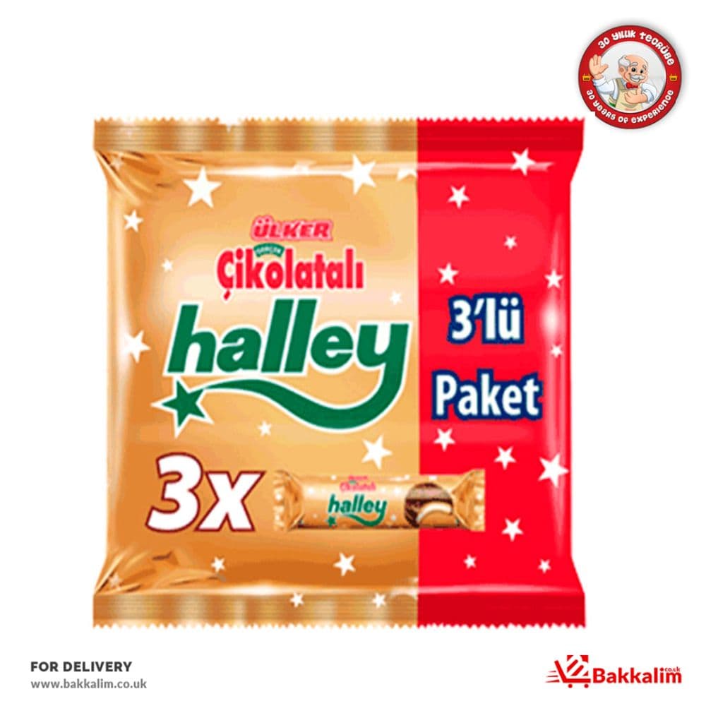 Ulker 231gr 3 Packs Chocolate With Halley