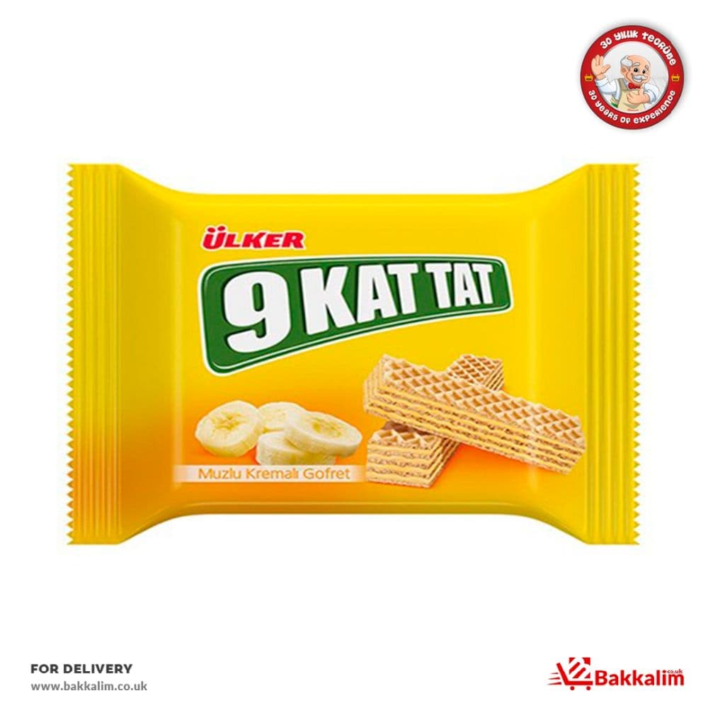 Ulker 40gr 9 Layer Tat Crispy Wafer With Banana Cream