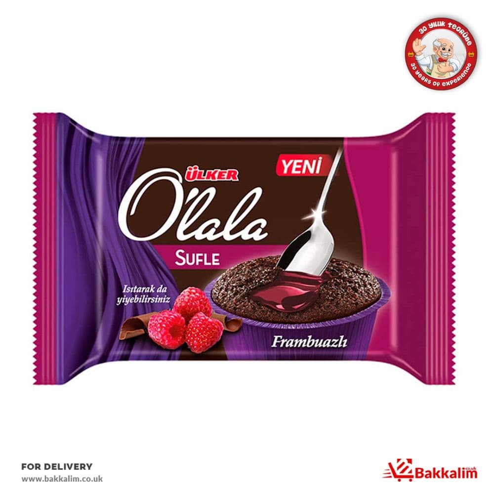 Ulker 70gr Olala Souffle Cake With Rasberry