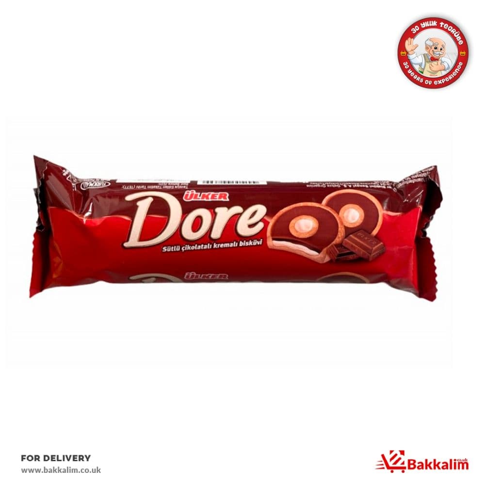 Ulker 86gr Dore Milk Chocolate Cream Biscuit