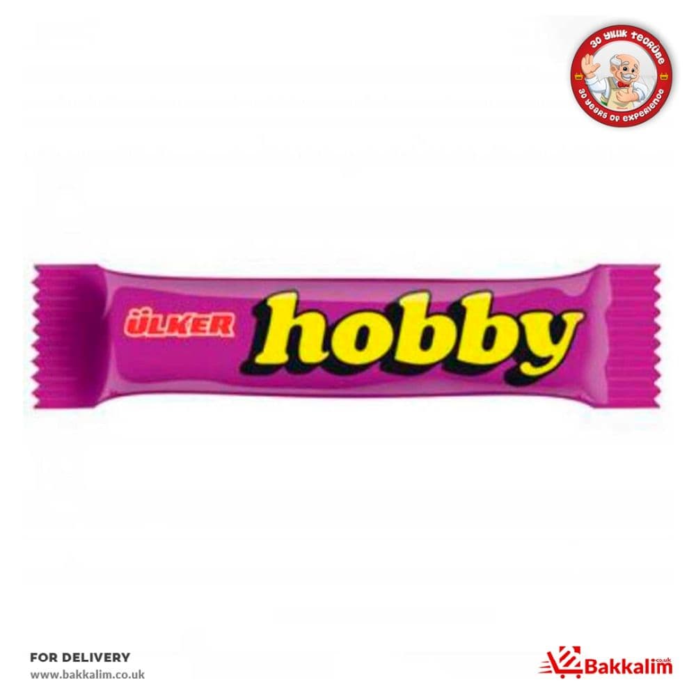 Ulker Hobby 25g Chocolate Bar With Hazelnut