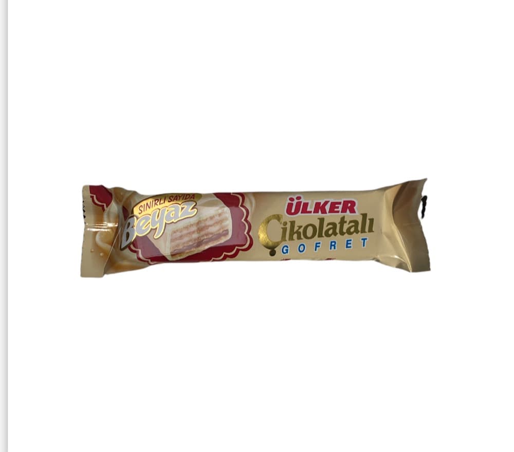 Ulker White Chocolate Wafer 35g