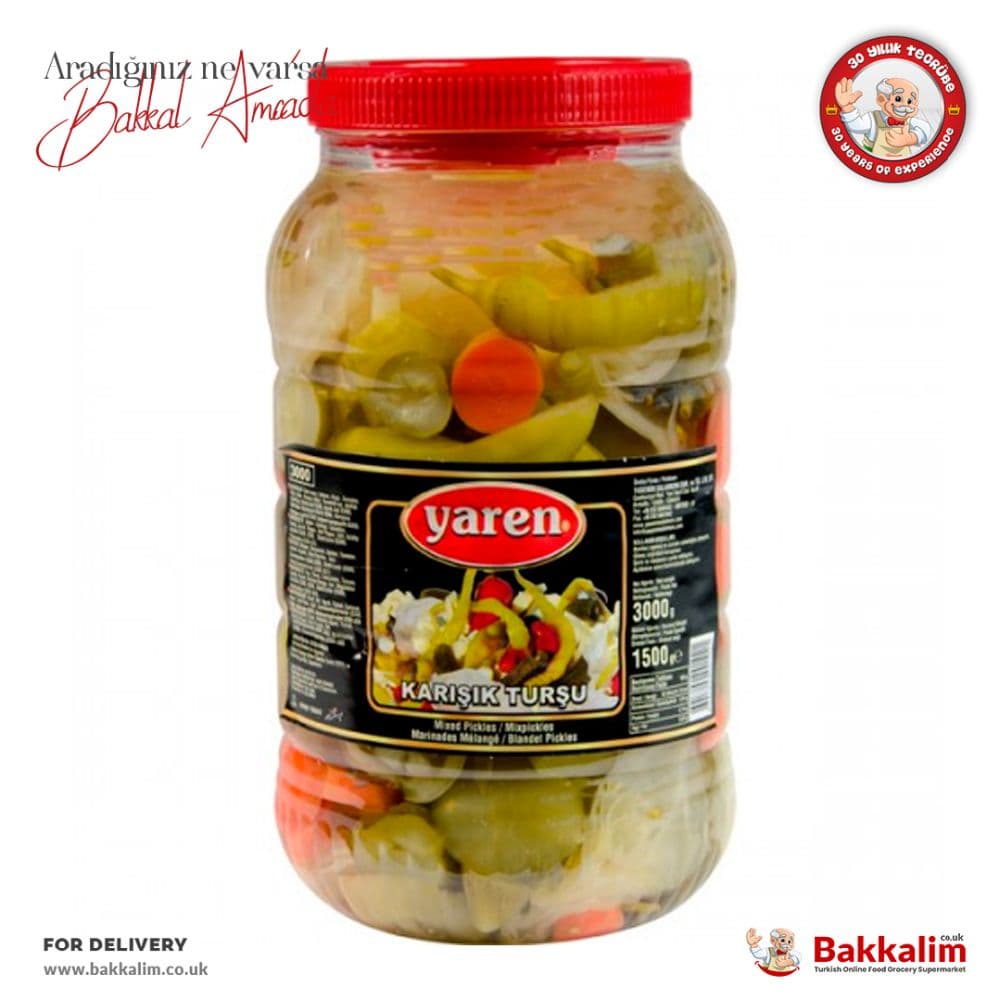 Yaren 3000gr Mixed Pickles