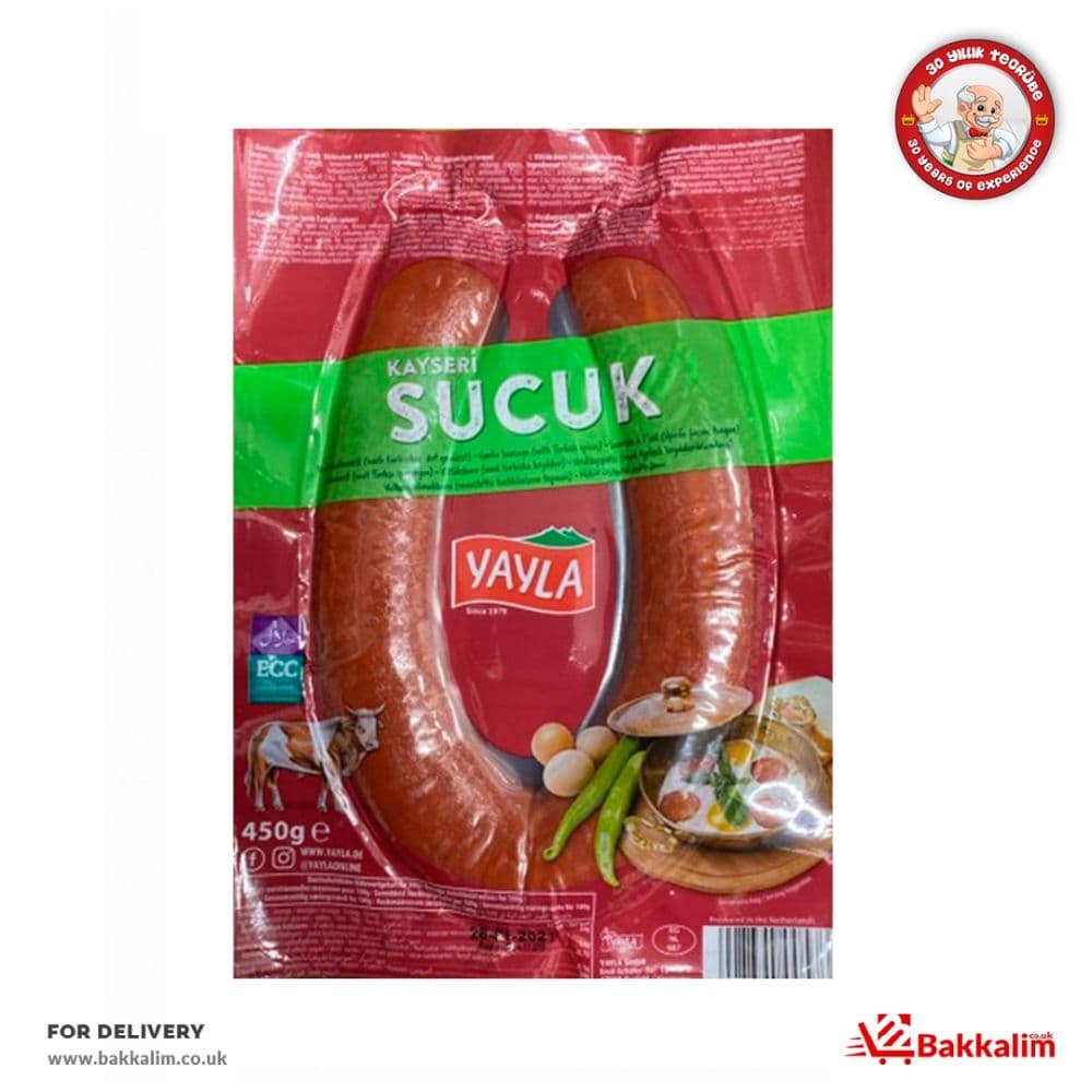 Yayla 450gr Turkish Style Kayseri Sucuk