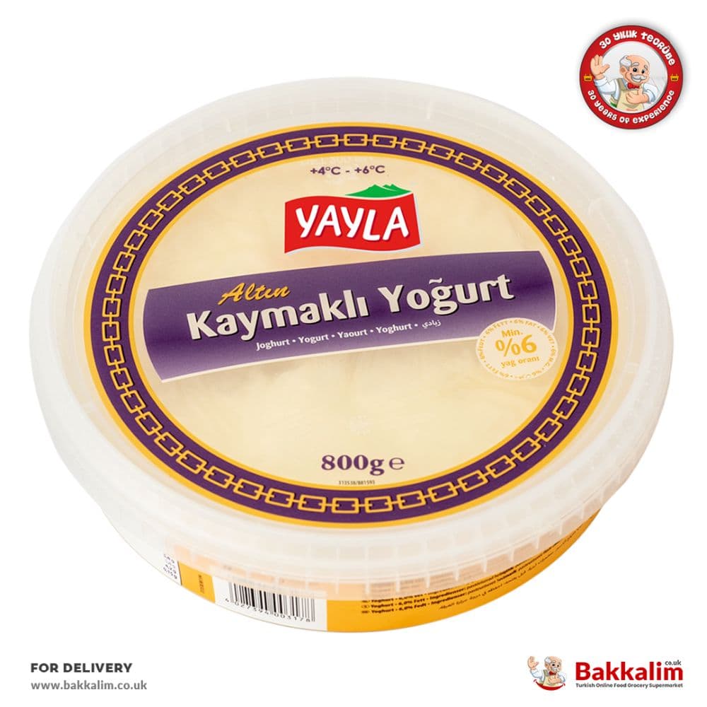 Yayla Yogurt With Cream 800g