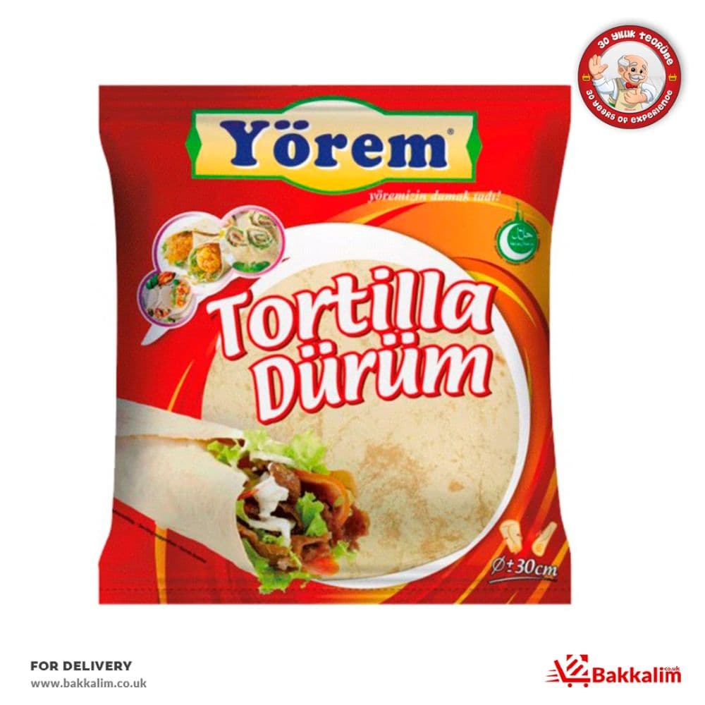 Yorem 12cm X 30cm 1000gr Tortilla Wrap Bread
