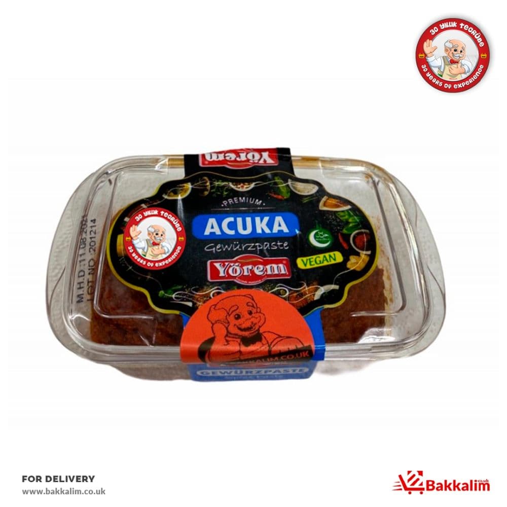 Yorem 200gr Acuka Spice Paste Vegan