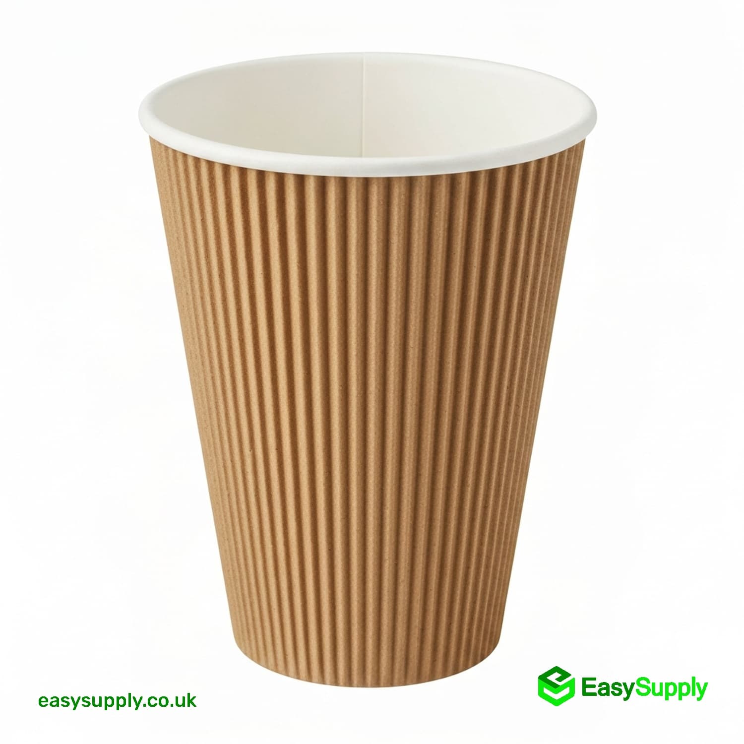 8 oz Ripple Cups Black 500 Pcs