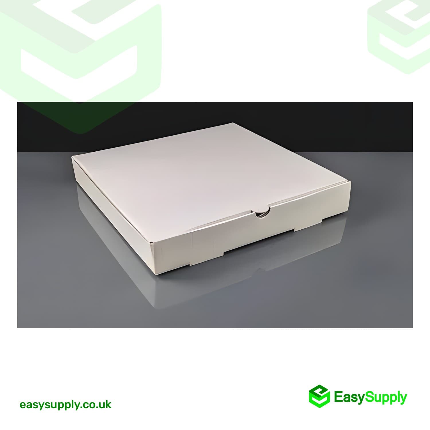 10" Plain White Premium Quality Pizza Boxes 90 Pcs