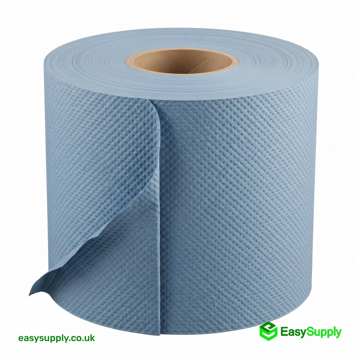 Blue Centrefeed 100M 165mm Embossed 6 Rolls 
