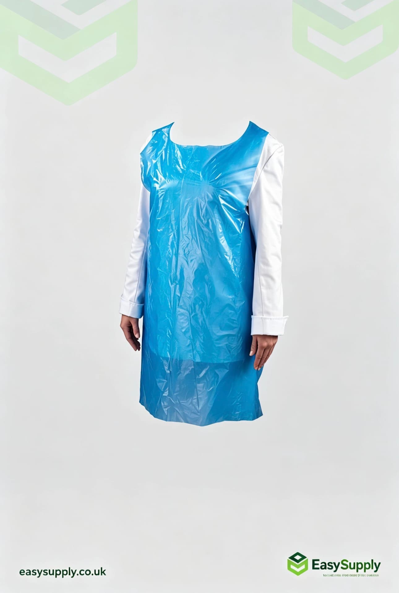 Disposable Aprons Blue Packed 10 x 100 1000 Pcs