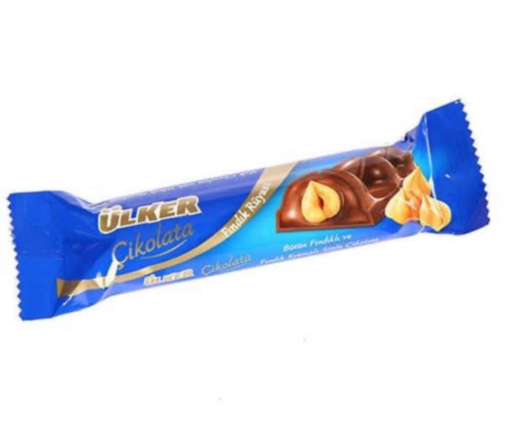 Ulker Milk Chocolate With Hazelnut And Hazelnut Cream 40gr